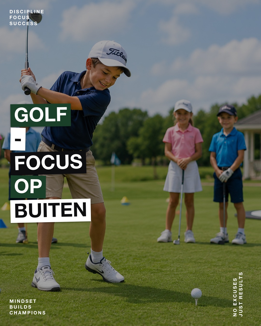 Sportkiezer post — Golf